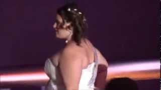 Miss Curvy 2014  discours en robe de soirée [upl. by Rosemare]