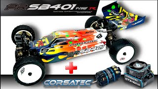 Unleashing A PR Racing PRSB401 Type R Track Weapon  Fitting 400 Of Epic Cosatec Race Electronics [upl. by Vasileior]