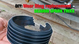 DIY Seadoo Spark Trixx Wear Ring Replacement [upl. by Bakki]