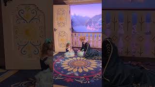 Ana meet and greet at Epcot disneyworld frozen princess [upl. by Imer]