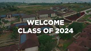 Ashesi Class of 2024 Welcome [upl. by Aleusnoc653]