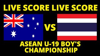 🔴 LIVE SCORE  AUSTRALIA VS THAILAND  AFF U19 2024 [upl. by Justina202]