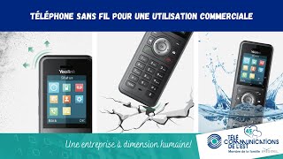 Téléphone sans fil Yealink [upl. by Ahseiyn24]