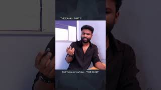 The Exam  Part 2  Full videos on YouTube exam latecomers comedy shravankotha funny [upl. by Dori838]