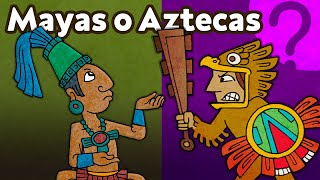 ¿Qué diferencia a los aztecas de los mayas [upl. by Lee]