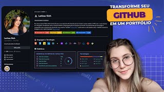 GitHub como Portfólio Aprenda a Personalizar seu Perfil [upl. by Pickens824]