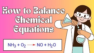 Balancing Chemical Equations  how to balance chemical equations [upl. by Anileda]