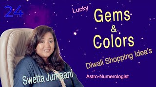 Numerology Lucky Colors amp Gems [upl. by Sitnerp246]