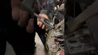 🔩 Seized Bolt Removal  automobile fypシ゚viral asmr welding heating 🔥 [upl. by Claire]