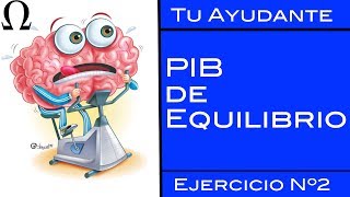 PIB de Equilibrio  LR Ejercicio Nº2 [upl. by Laurence733]