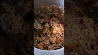 Masala rice recipe trending shortvideo foodlover explorepage ytshorts foodshorts [upl. by Rinum157]