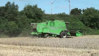 DEUTZ FAHR 8XL Rare Combine Harvester [upl. by Eednus736]