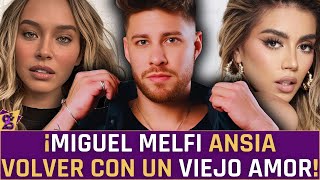 MIGUEL MELFI ANSIA VOLVER CON UN VIEJO AMOR ¿ANDREINA BRAVO O ALEXANDRA BALAREZO  JEHU DAVID [upl. by Yanehs]