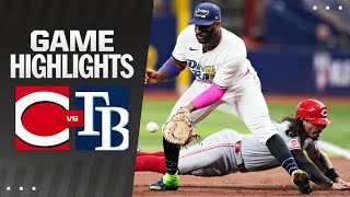 Reds vs Rays Game Highlights 72624  MLB Highlights [upl. by Kerby784]