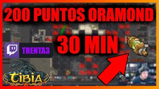 TIBIA GUIA PUNTOS ORAMOND PARTE 2  300500 puntos en 30 MIN  Glooth Capsule [upl. by Fisoi]