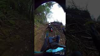 WE BOTH CRASHED crash mtbcrash sponsored magura bikepark crankbrothers odigrips mtb save [upl. by Ydnahs]