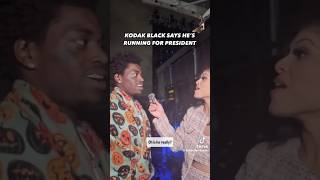 Kodak Black for president⁉️😳kodakblack trump [upl. by Bazar469]