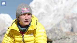 Video Alpinist David Lama seen before killed during avalanche in Canada [upl. by Alrrats]