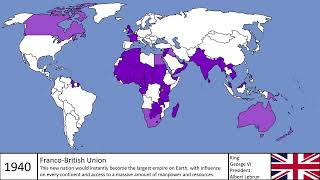 What if the FrancoBritish Union Formed  Alt History [upl. by Winne937]