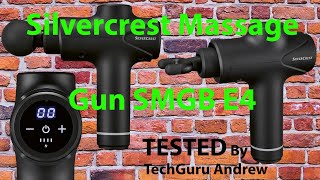 Silvercrest Massage Gun SMGB E4 [upl. by Iiette161]