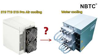 How to upgrade your Antminer S19 T19 S19 Pro to WaterHydrocooling [upl. by Aramen]