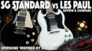 Epiphone SG Standard vs Les Paul Standard 60s  Side by Side  Review amp Comparison [upl. by Llebasi928]