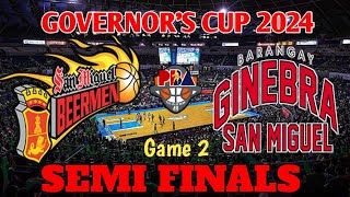 GINEBRA vs SAN MIGUEL FULL GAME HIGHLIGHTS PBA SEMIFINALS GOVERNORS CUP [upl. by Elhsa]