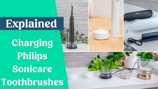 How To Charge Philips Sonicare Electric Toothbrush [upl. by Airotkiv]