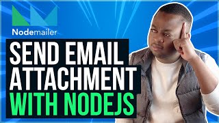 Send email attachments  Nodejs [upl. by Etoile80]