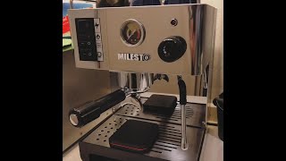 Make Coffee With Me featuring the Milesto Espresso Machine amp Apresso A1 Pro grinder [upl. by Nagol]