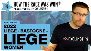 How The Race Was Won®  2022 Womens LiègeBastogneLiège Highlights  CyclingTips [upl. by Kwok]