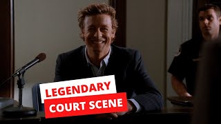 Legendary Court Scene  The Mentalist 2x19 [upl. by Pierrepont]