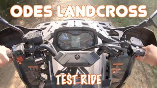 2021 ODES LANDCROSS 650 TEST RIDE [upl. by Maia672]