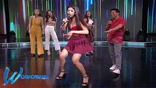 Wowowin ‘Sexy Hipon’ Herlene’s song and dance craze malapit na with English subtitles [upl. by Donica462]