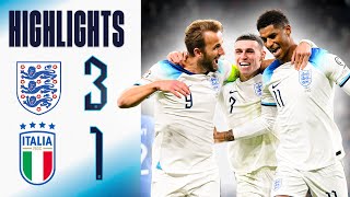 England 31 Italy  Kane amp Rashford Send England EURO 2024 Bound  Highlights [upl. by Aurelio]