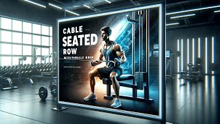 Cable Seated Row with Parallel Grip  Boost Back Strength amp Muscle Definition [upl. by Lesab562]