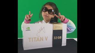 Unboxing Worlds Fastest Video Card the NVIDIA TITAN V 32GB CEO EDITION [upl. by Nazus184]