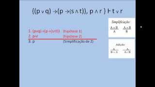 Regras de Inferencia  Exercícios [upl. by Frederique]