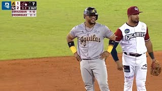 Resumen Águilas Cibaeñas VS Gigantes del Cibao Serie Regular 22112024 [upl. by Nivat167]