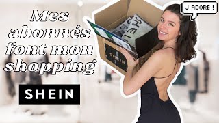 MES ABONNÉS FONT MA COMMANDE SHEIN 🛍 [upl. by Dexter]