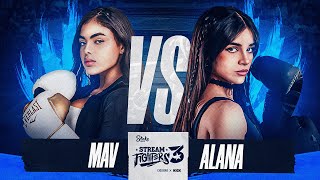 MAV VS ALANA  STREAM FIGHTERS 3  WESTCOL [upl. by Yleek]