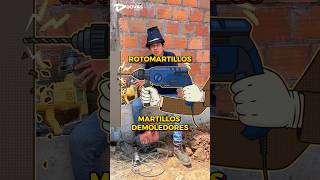 🚧 TIPOS DE ROTOMARTILLOS DEMOLEDORES pucallpa constructora rotomartillo taladro construccion [upl. by Orutra]