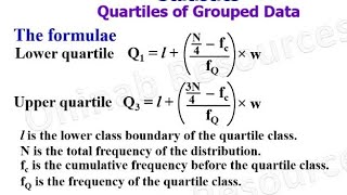 Statistics Quartiles of Grouped Data [upl. by Aihtela]