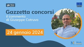 Gazzetta Concorsi 24124 novità concorso Ufficio Processo Agenzia Entrate e esempi di quiz Formez [upl. by Buckley]