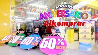 Comienza en Agosto Aniversario Alkomprar [upl. by Salaidh]