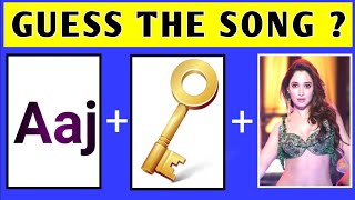 2024 🥵 Guess The Song By Emoji challenge 🤓  99 Fail To Guess The Bollywood songs  Puzzlescod [upl. by Emalia]