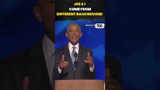 dnc  Obama Highlights Different Paths Praises Biden viral short [upl. by Atinej146]