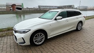 BMW 330e touring 330 e hybrid 3series Combi all new model G21 LCI walkaround and interior V1835 [upl. by Kahler]