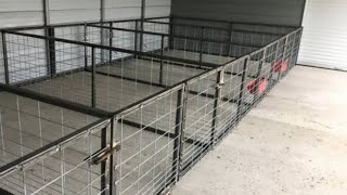 How to construct durable pig pen floorspigpenspigfarmerstv [upl. by Napoleon]