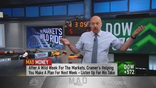 Jim Cramers game plan for the trading week of March 8 [upl. by Goodard422]